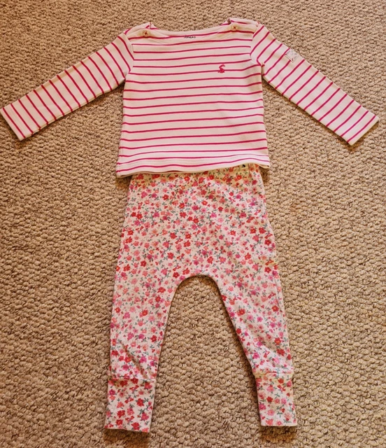 Baby Girls Joules Outfit 9-12 Months