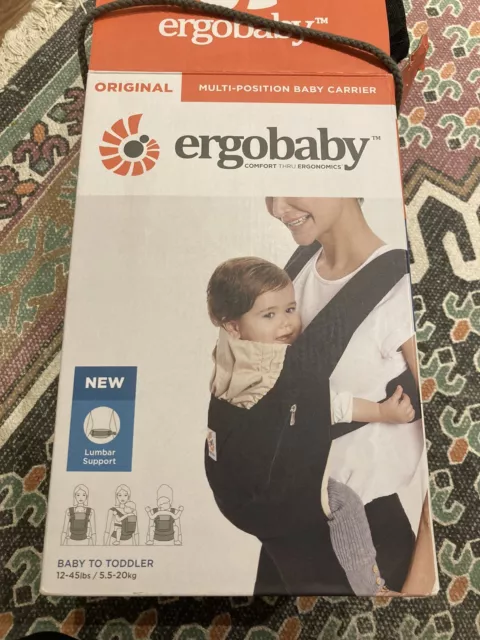 Ergobaby Original Multi-Position Baby Carrier- Boxed Clean - Baby To toddler