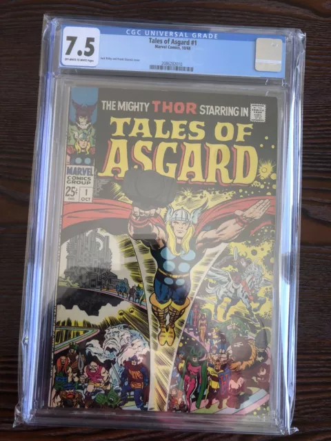 Tales of Asgard #1 Marvel 1968 Jack Kirby CGC 7.5