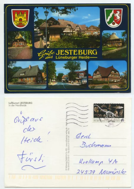 61087 - greetings from jesteburg, Lüneburg Heath - postcard, run