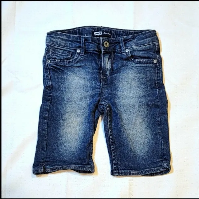 Levi's Bermuda Jean Shorts Girls Size 7