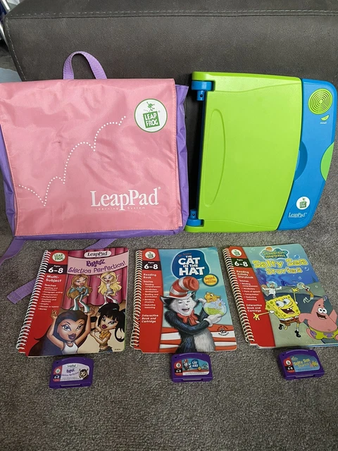 Leapfrog Leappad Learning System Bundle X3 Books And Cartridges With 