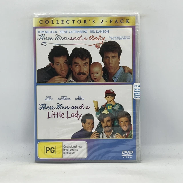 Three Men and a Baby A Little Lady DVD Brand New Sealed Movie Free Post R4 PAL