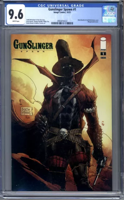 Gunslinger Spawn #1 Todd McFarlane Brett Booth 1st Print Image Comics CGC 9.6
