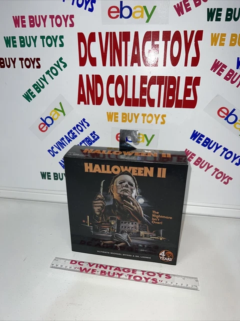 Halloween II (2) MICHAEL MYERS & DR. LOOMIS 7" Scale Ultimate Action Figure NECA