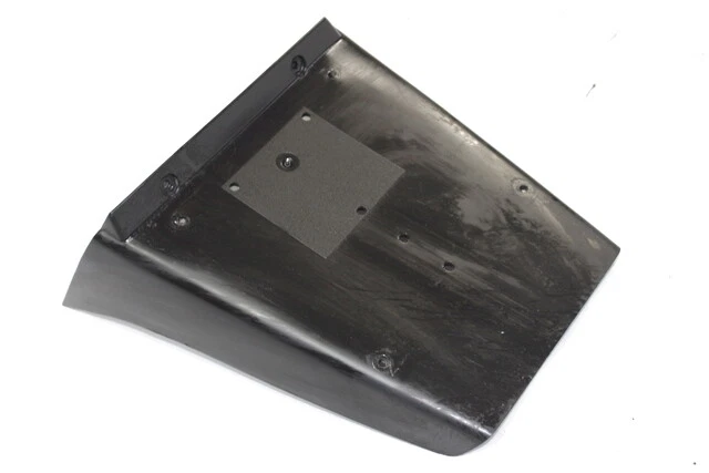 K&M 26792 PLAQUE DE SUPPORT 320 X 5 X 280mm, 3.4kg, 4 Pieds En Caoutchouc 4 Pointes Noir