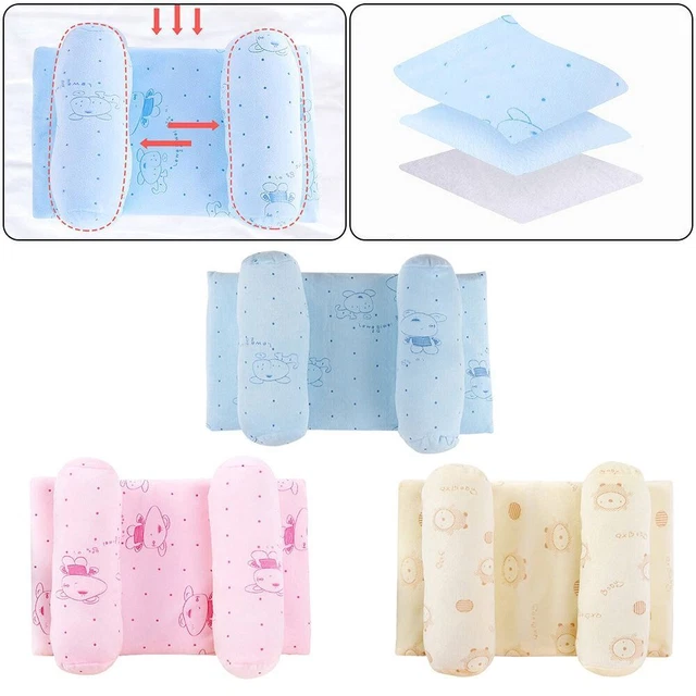 Neck Protection Positioner Prevent Head Flat Baby Pillow Anti-Roll Cushion