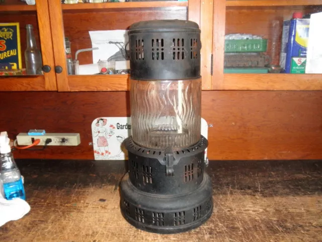 Antique Perfection Early #735 Kerosene Parlor Cabin Heater Stove