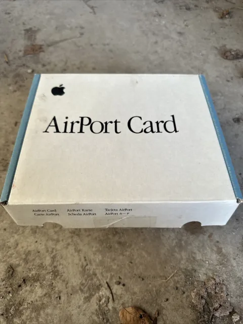 ORIGINAL APPLE AIRPORT Card eMac/iMac/iBook G3/G4 Wireless WiFi