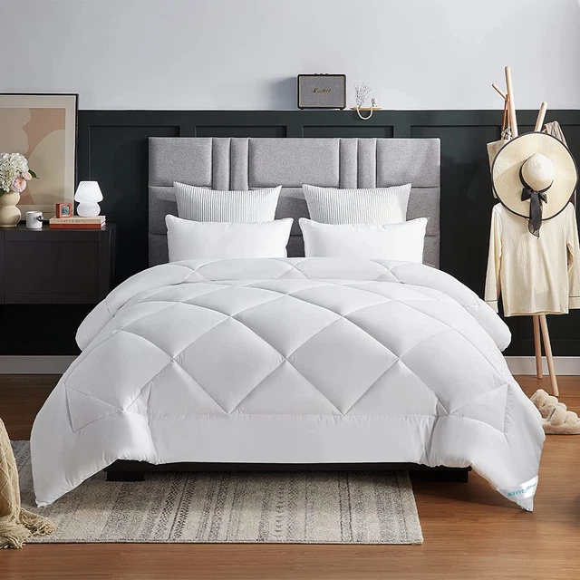 Piumone Letto Matrimoniale 450 Gr/Mq Invernale 220X240 Cm - Piumino Caldissimo 2