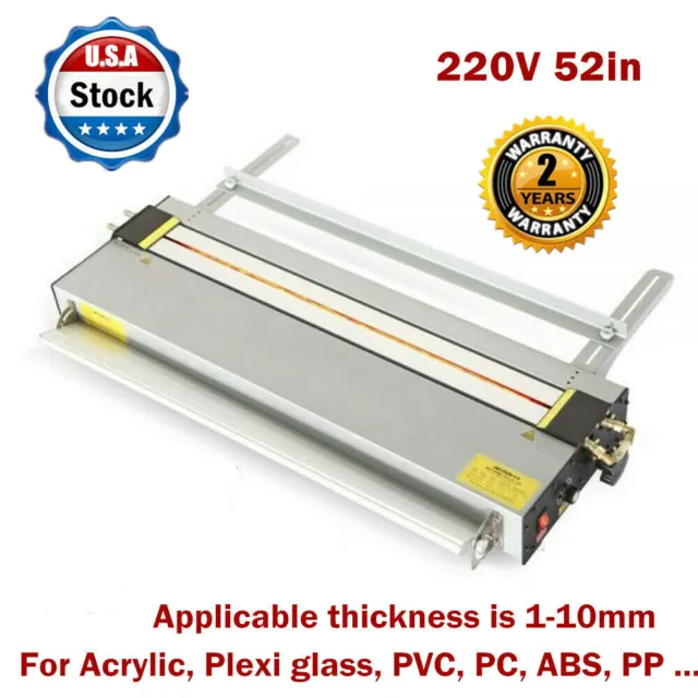 USA 220V 52in Upgraded Acrylic Plastic PVC Bending Machine Heater for Lightbox