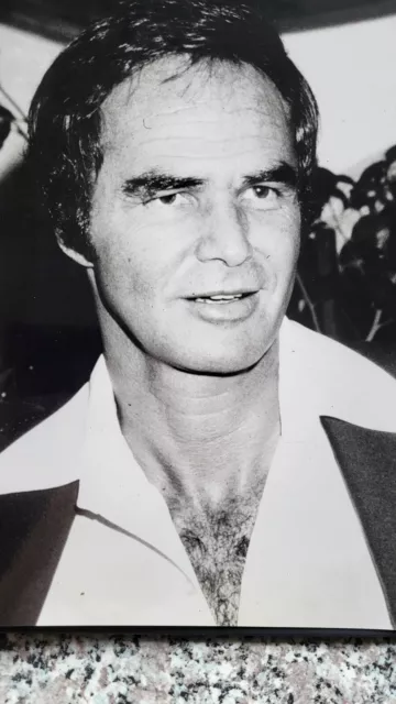 Burt Reynolds Original Press Photo, By Darlene Hammond, 1979, Close-Up, Handsome