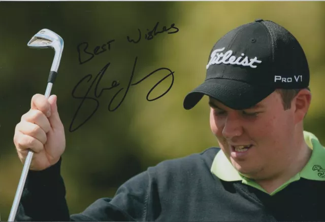 Shane LOWRY SIGNED AUTOGRAPH 12x8 Photo AFTAL COA Portugal Masters GOLF Winner