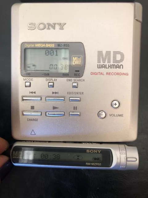 MiniDisc Sony Walkman MZ-R55 Lecteur Enregistreur