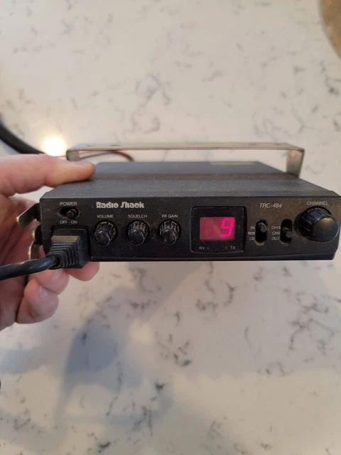 Radio Shack CB Radio - TRC-484 VINTAGE Tested - Powers On