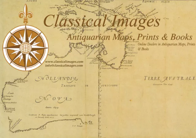 1764 Herman Moll mapa antiguo de Libia, norte de África 2