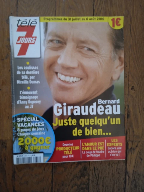 MAGAZINE TÉLÉ 7 jours de 1990 - Antoine et Georges de Caunes, Les