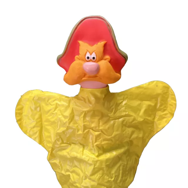 Warner Bros Hand Puppet WB Seven Arts Vintage Yosemite Sam Looney Tunes Vinyl