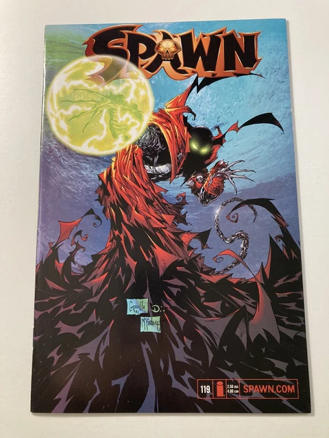 Spawn #119 1st Print Mcfarlane Variant Low Print Run HTF Key Cameo Gunslinger