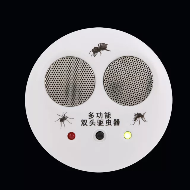 Ultrasonic Insect Repellent Electronic Ant Cockroach Repeller US UK