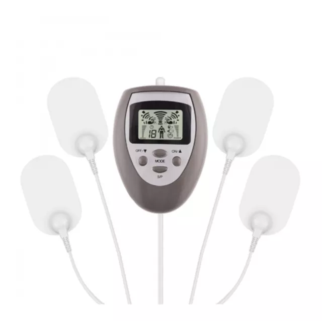 Électrostimulateur appareil electrostimulation EMS - 8 programmes - 4 patchs