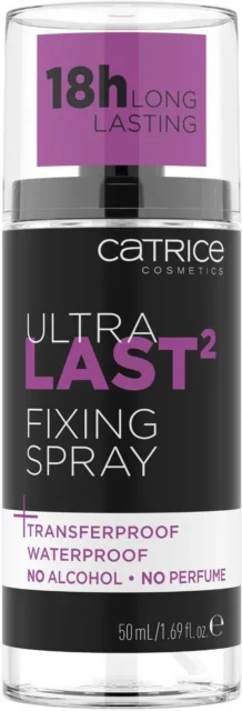 37899525/D4 Catrice spray ""Ultra Last2 Fixing Spray"" 2 piezas nuevo"