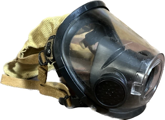 Scott Av-3000 Scba Mask Firefighter With Head Net Size M Meduim