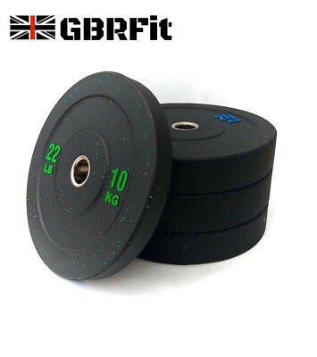 PARAURTI viavito Piastre peso 2" Olympic Gomma CRUMB Home Gym Powerlifting Dischi 
