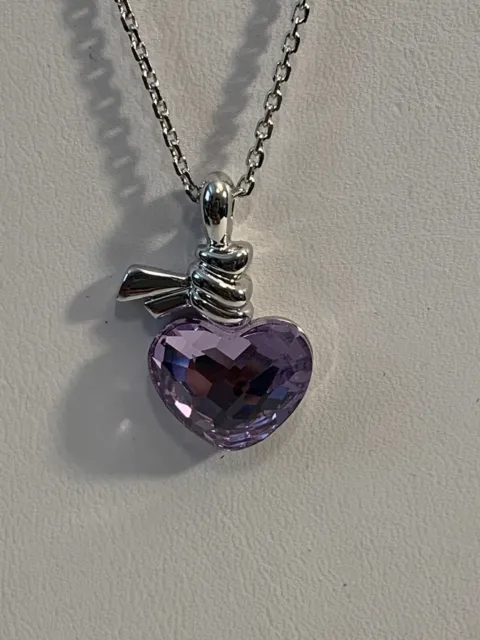 SWAROVSKI Ties of Love Violet Heart Pendant 1121054  BEST OFFERS CONSIDERED