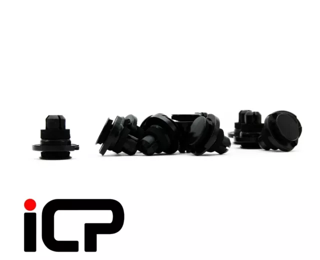 12x ICP Seitenrock Druckclips passt: Subaru Impreza & WRX STi 00-20 RB320 UK300