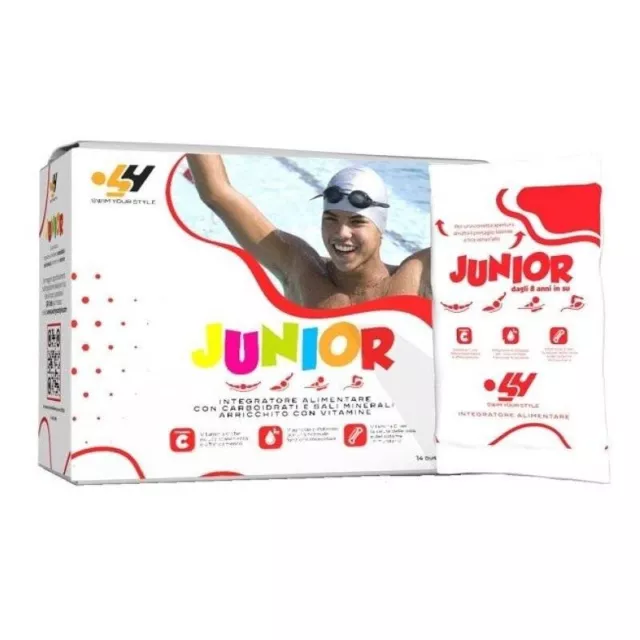 SWIMYOURSTYLE Junior - Sports supplement 14 Sachets