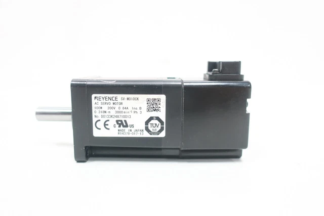 Keyence Rpm Sensor KEYENCE SV-M010CK SERVOMOTORE 100w 3000rpm 0.318nm 200v-ac EUR 1.427,53 ...