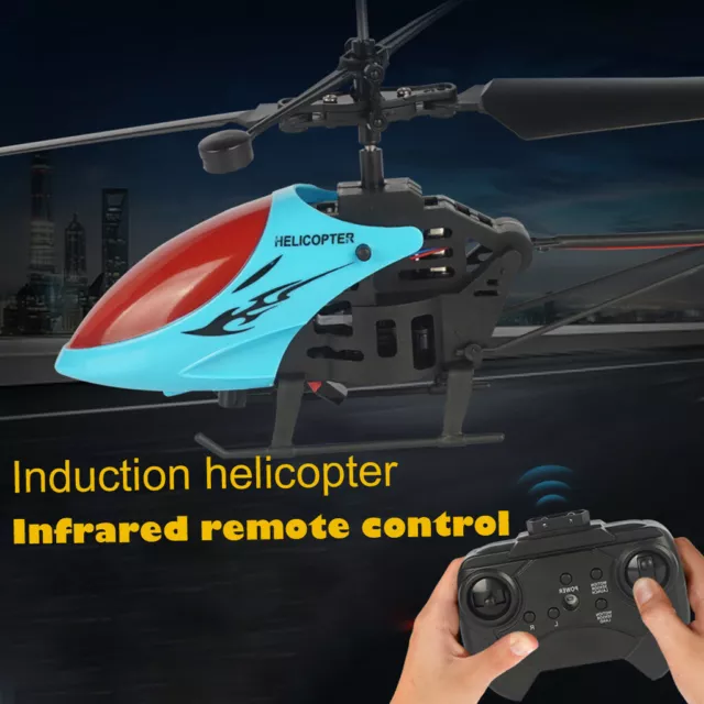 Remote Control Helicopter USB Charging Low Noise Aircraft Kids Boys RC Model Toy