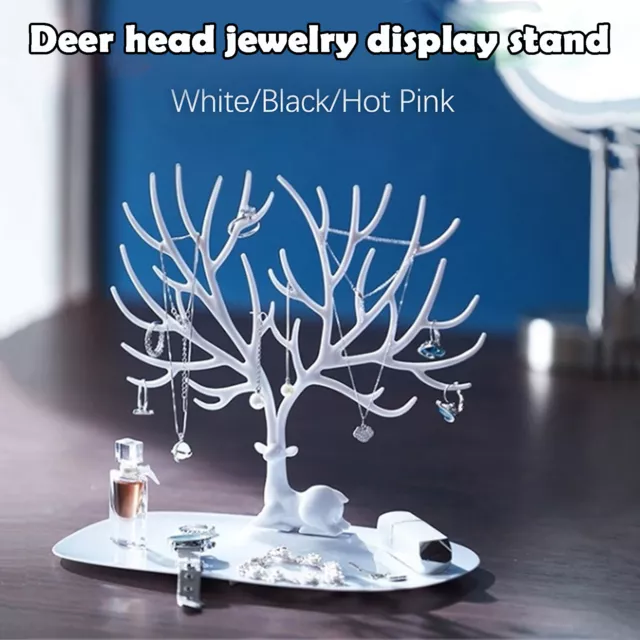 Creative Jewelry Organizer Display Earring Necklace Holder Ring Display Stand