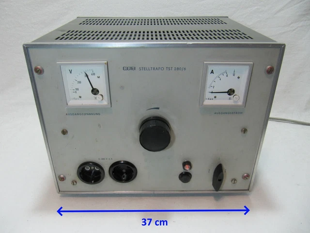 TRENN Stelltrafo 0 - 320V 6A 1,9kW Regeltrafo Variac Labornetzgerät Stromregler