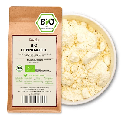 (13,49 EUR/kg) 1kg farina di lupino BIO, senza additivi, farina di lupino BIO