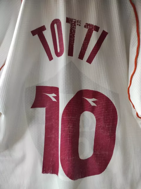 Maglia Calcio originale Roma Francesco Totti Taglia XL stagione 1997/98