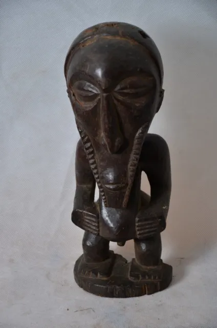 African Tribal Art.bembe statue from Southeastern Congo (Zaire) done