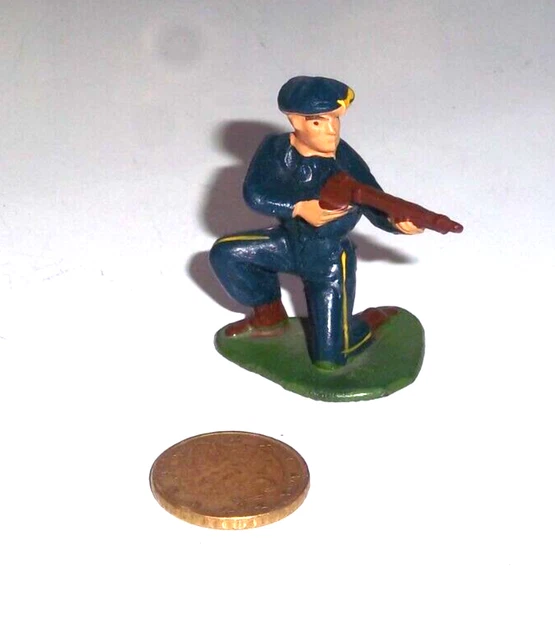 Jrd France Vers 1935 Figurine Soldat Marin Tirant Au Fusil a 139