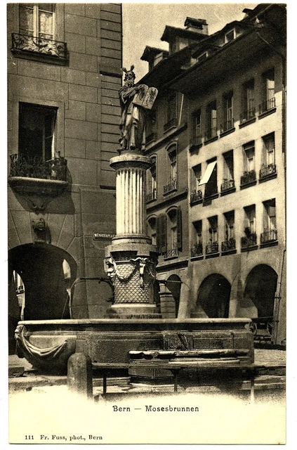 CPA Suisse Mittelland Bern Mosesbrunnen