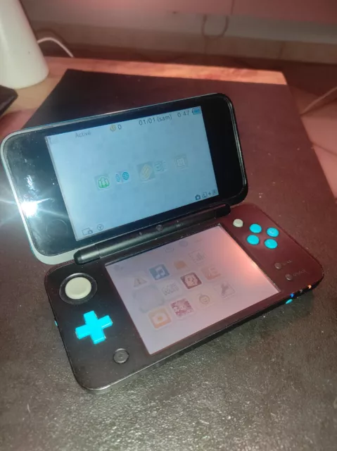 Nintendo 2DS XL Système Portable - Noir/Turquoise