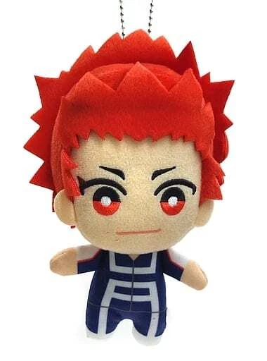 Lot De 2 Peluches My Hero Academia Bandai : Eijiro Kirishima & Hawks - 20 Cm Chacun