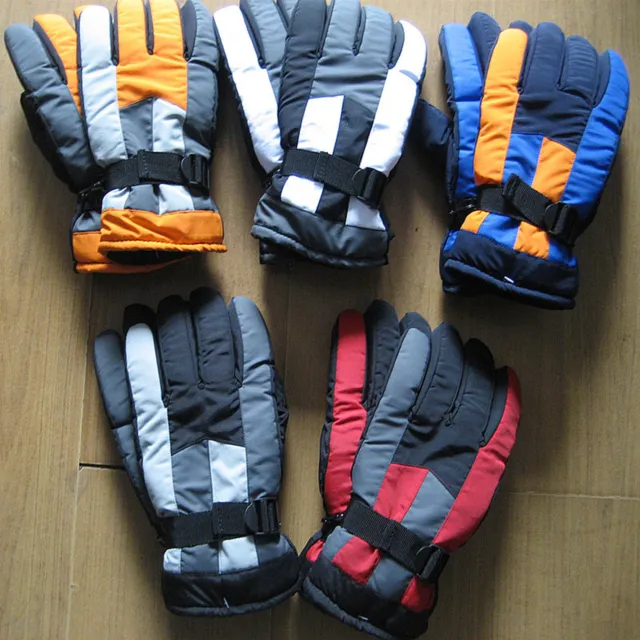 Men Women Adult Winter Sports Motorcycle Warm Thermal Ski Snow Gloves Mittens
