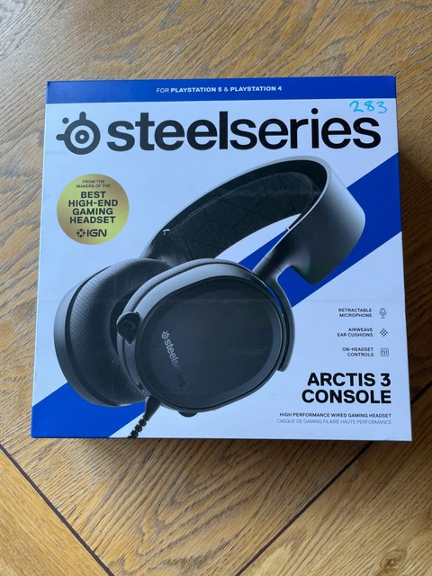 SteelSeries Arctis 3 Gaming Headset Xbox One, PS4, PS5 Switch - Black #283