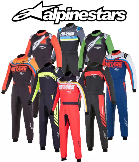 Alpinestars KMX-9 Grafik Kart Suit, Cik Fia Level 2 - Alle Größen & Farben