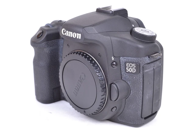 Canon EOS 50D 15.1 MP Digital SLR Camera Body Only Shutter Count 8,000 #T05194