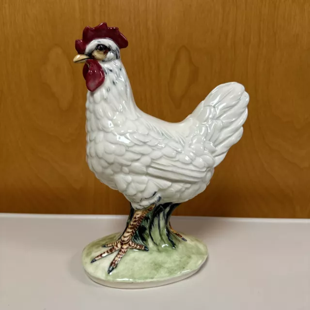 Pennsbury Pottery 128 Rooster , Numbered And Signed