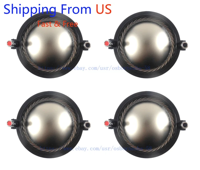 2) PRV D3220Ti Pro Audio 2 Titanium Compression Driver