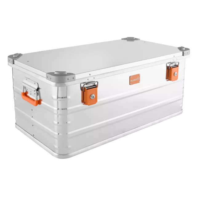 ALUBOX® E92 Premium Alukiste Transportbox Werkzeugkiste Truhe 79 x 44,5 x 35 cm