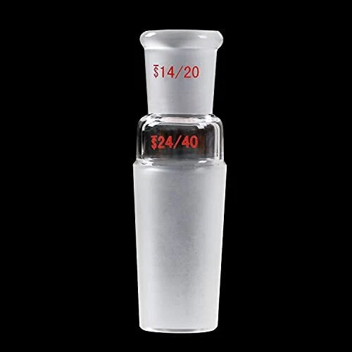 Adamas-Beta Glass Reducing Connecting Adapter from 14/20 Outer to 24/40 Inner...